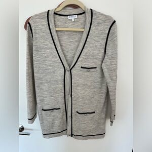 Claudie Pierlot grey cardigan